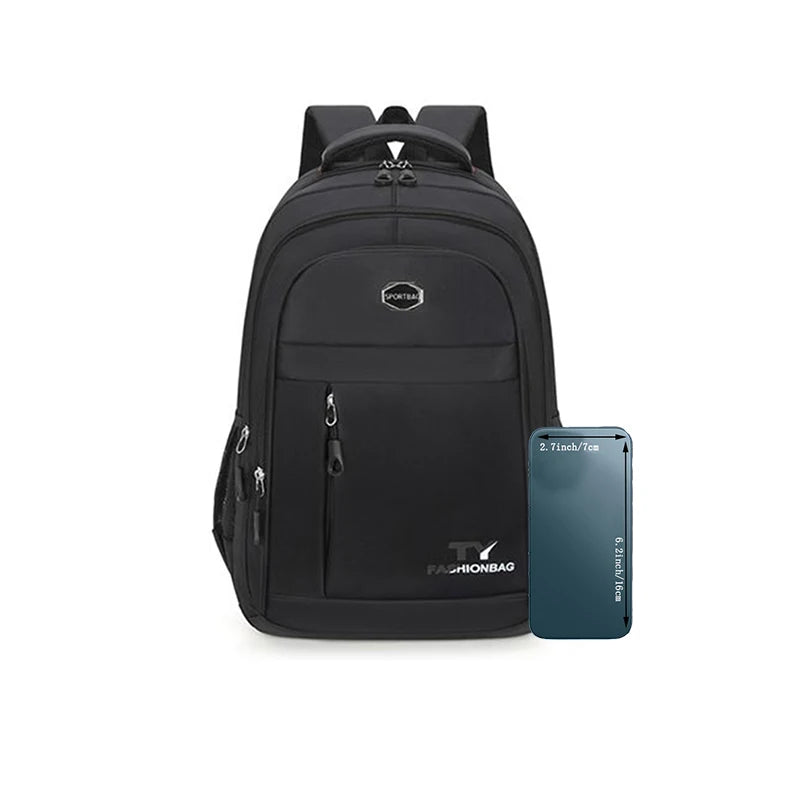 Unisex Casual Nylon Business Backpack | Perfect for Travel & School