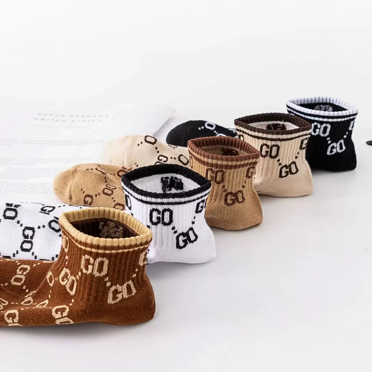Trendy Thin Cotton Kids Boat Socks | Stylish Streetwear Essentials