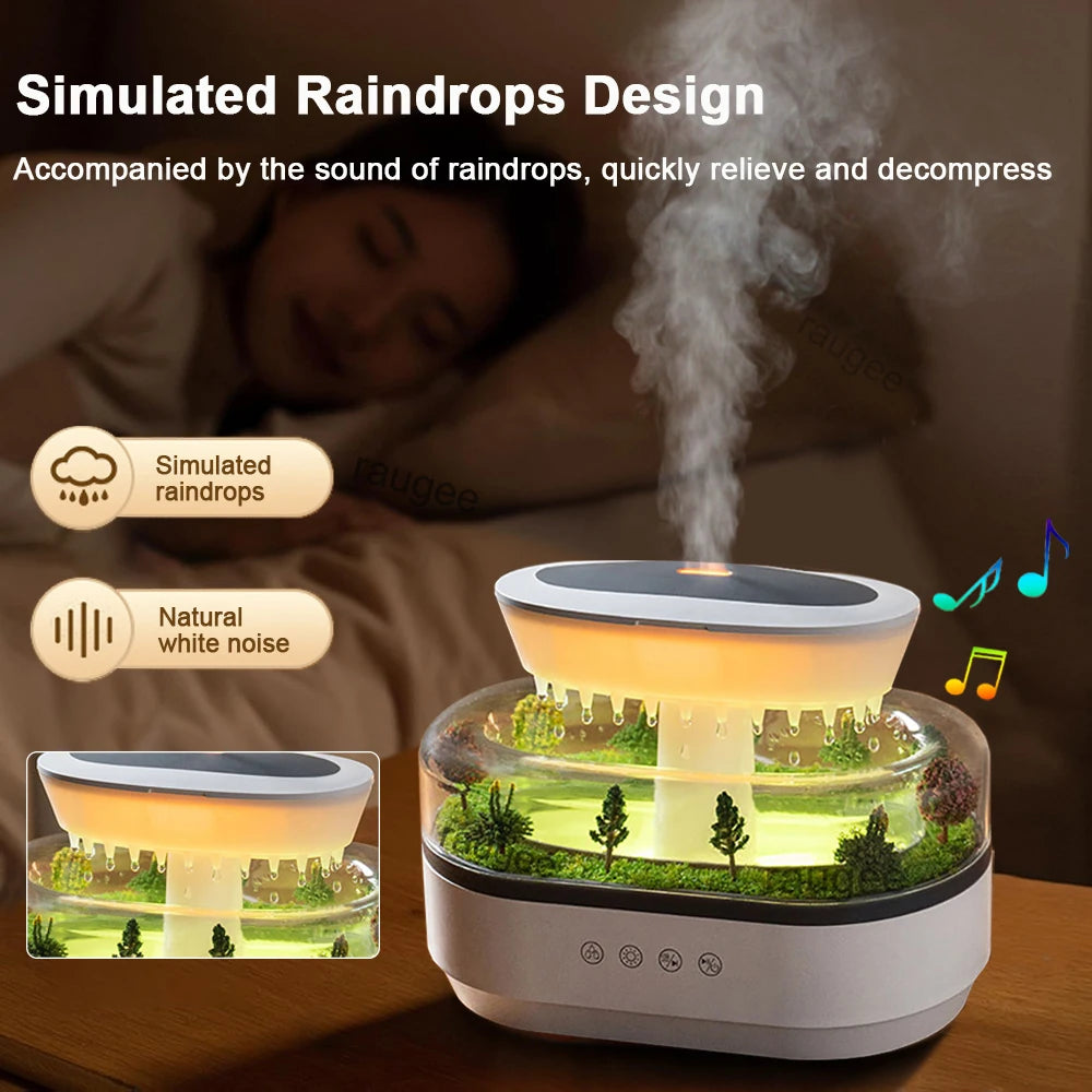 Essential Oils Humidifier and Aromatherapy Diffuser with Music