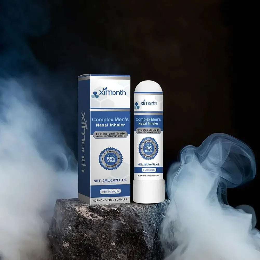 Men's Energy Enhancer Nasal Inhaler | Boost Endurance & Refresh