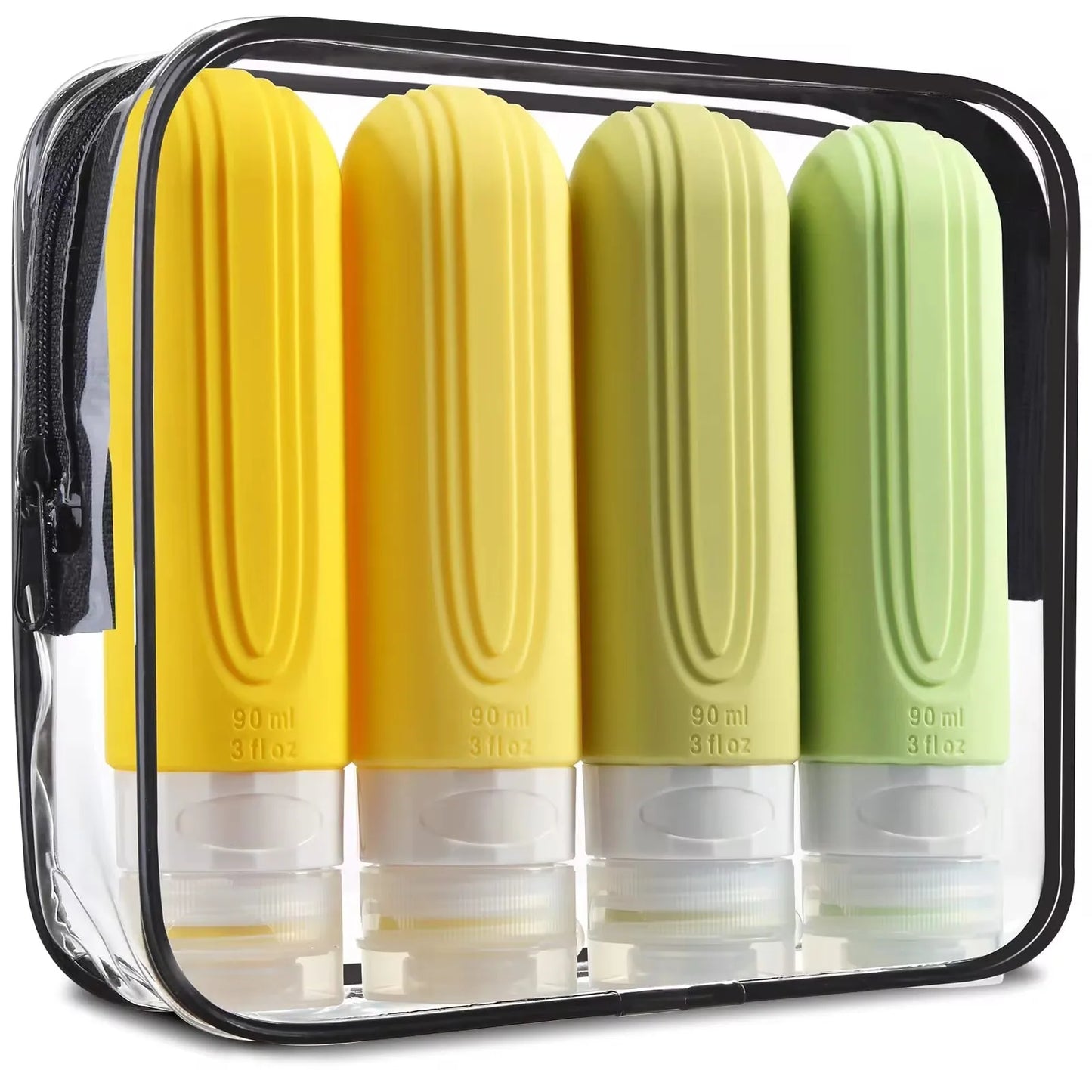 TSA Approved Travel Bottles | Leak Proof Silicone Toiletry Containers