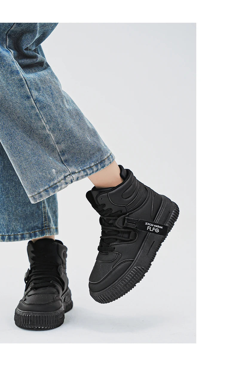 Men's Casual High-Top Sneakers | Stylish & Versatile Footwear