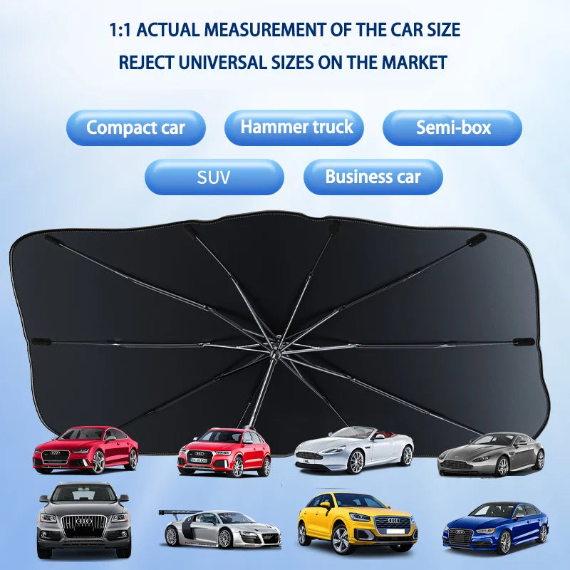 Car Windshield Sunshade | Portable Insulation Sunshade for Cars