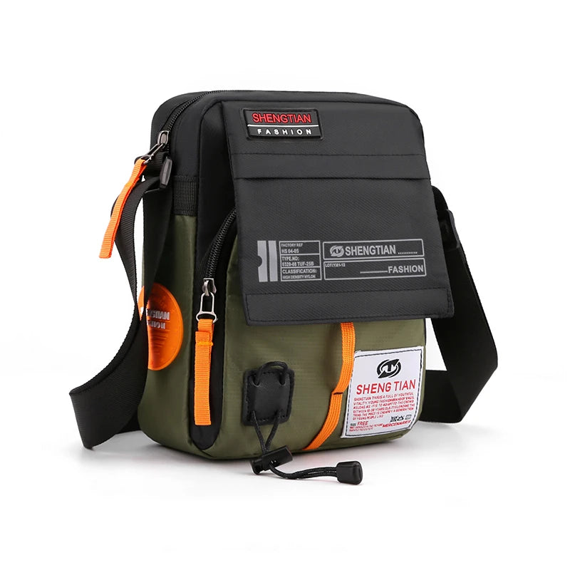 Men's Waterproof Crossbody Shoulder Bag | Stylish Business Messenger
