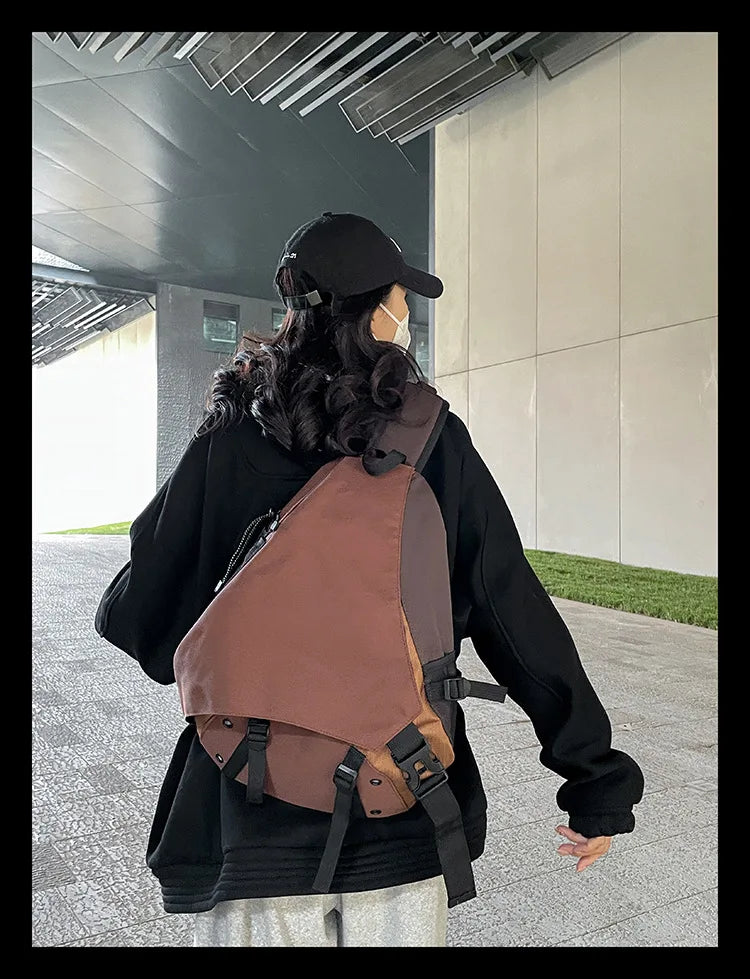 Men's Waterproof Large Capacity Crossbody Chest Bag | Fashionable & Functional