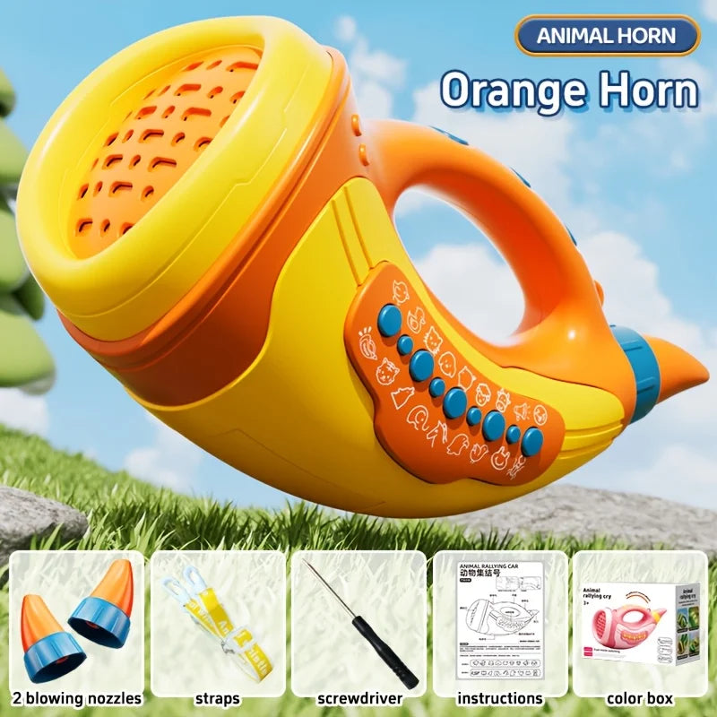 Kids Horn Musical Instrument Toy | Fun Sound Exerciser Gift