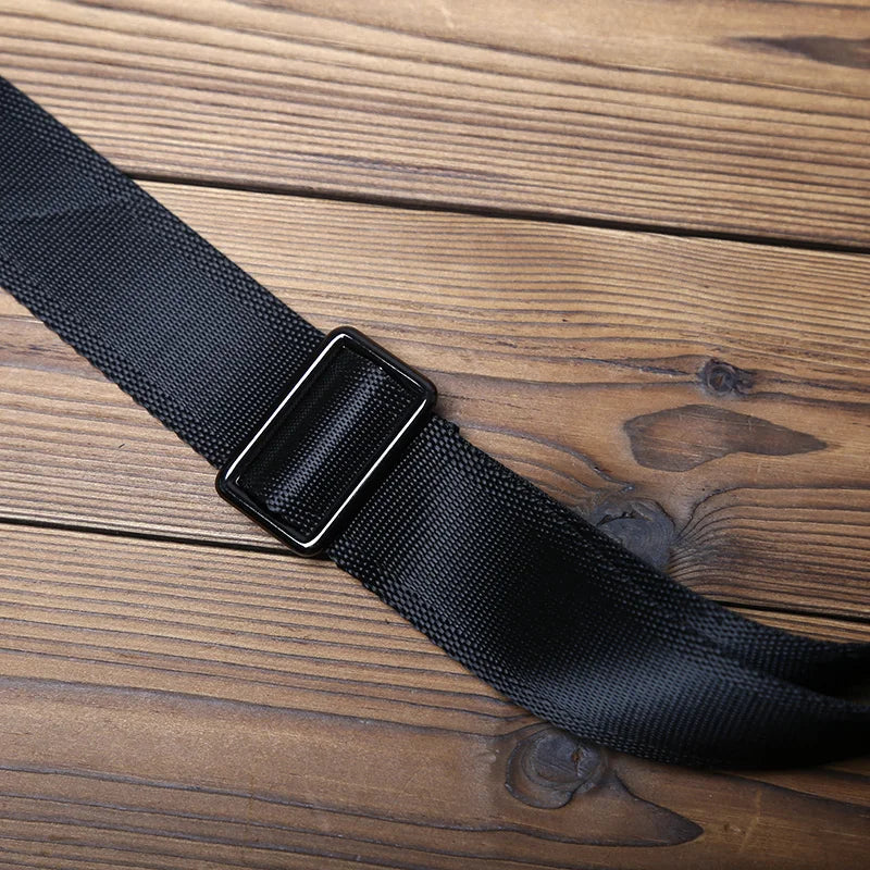 Bolso de hombro de cuero casual para hombre | Bolso elegante de gran capacidad