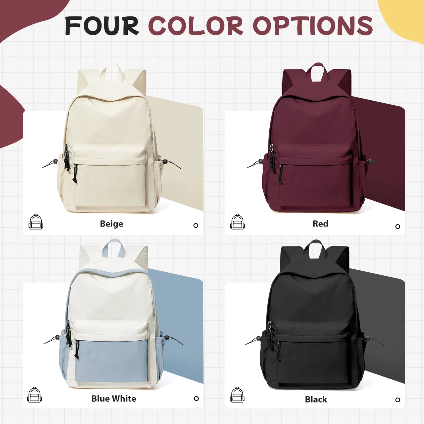 Versatile School Backpack for Teens | Travel & Casual Daypack