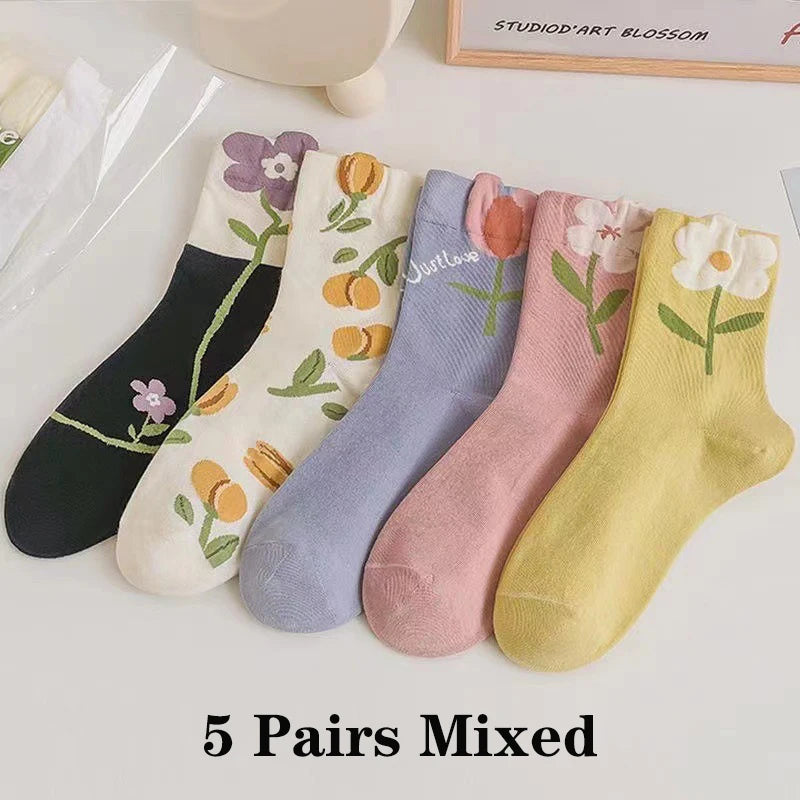 Breathable Cartoon Bear & Capybara Socks | Fun Summer Comfort