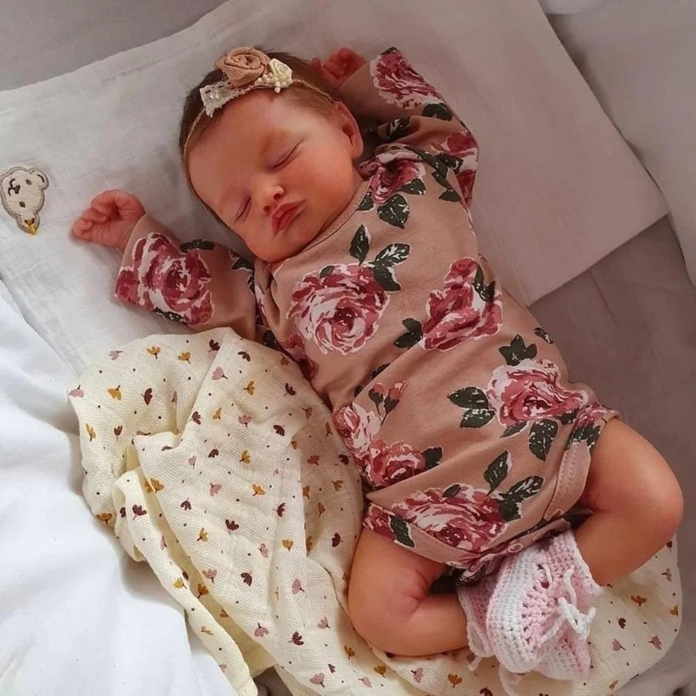 Muñeca Reborn de 48 CM de Apariencia Real | Accesorios Realistas Incluidos