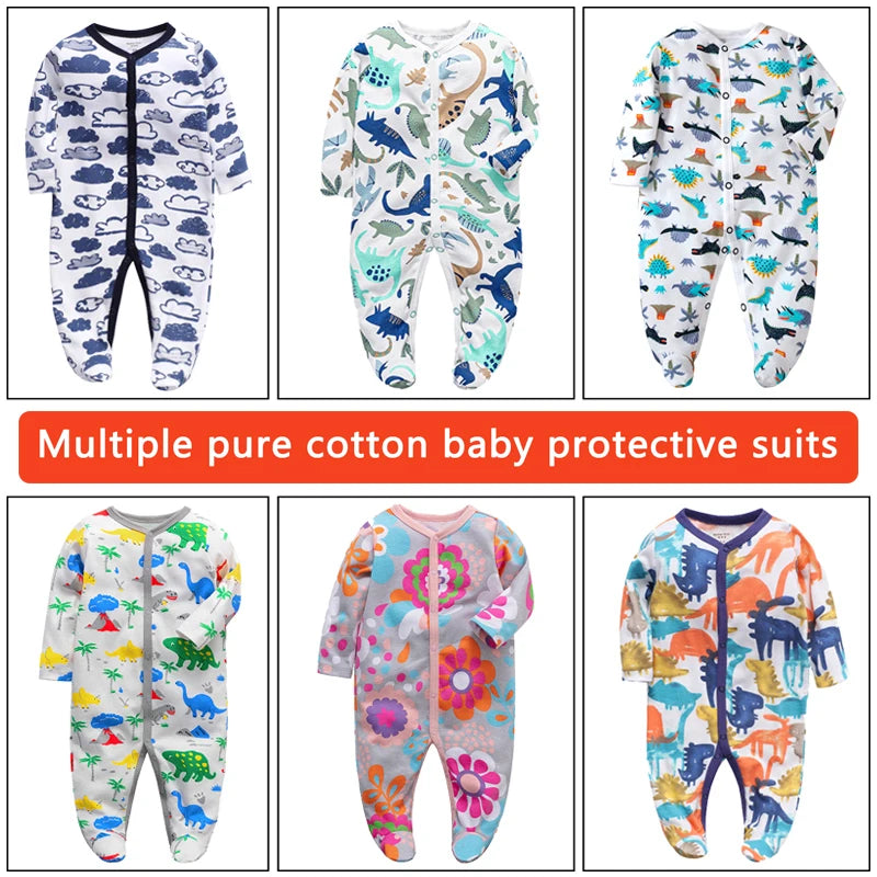 Soft Cotton Long Sleeve Baby Bodysuit | Cozy Outfit for Infants