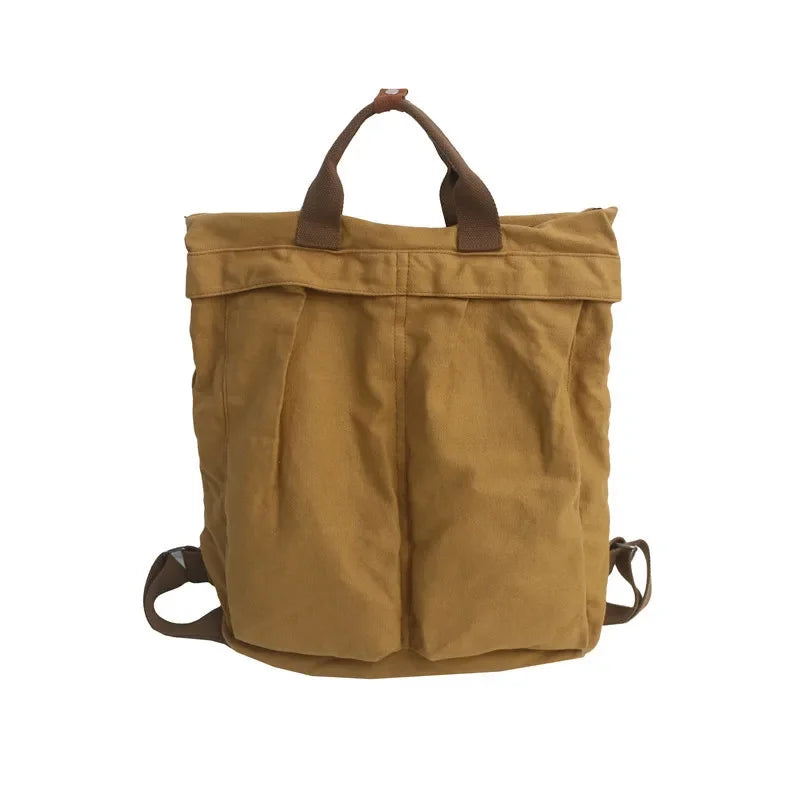 High Capacity Solid Color Backpack for Women & Teens | Travel & School Bag