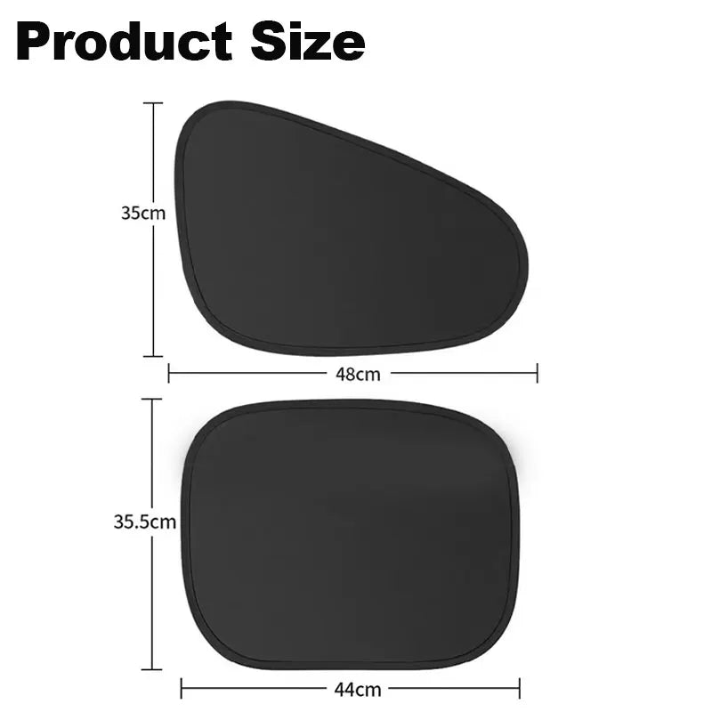 Electrostatic Sun Visor for Car Side Windows | UV Protection Cover