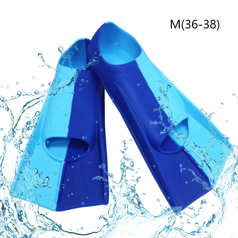 Silicone Swim Fins for Kids & Adults | Perfect for Pool Training