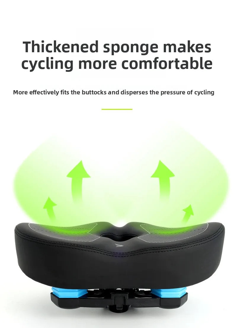 Comfortable Bicycle Saddle for Folding Electric Bikes