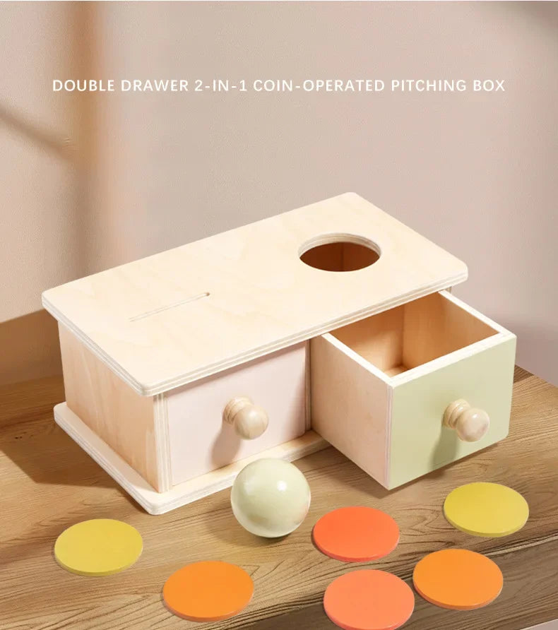 Montessori Puzzle Box for Infants | Develop Hand-Eye Coordination