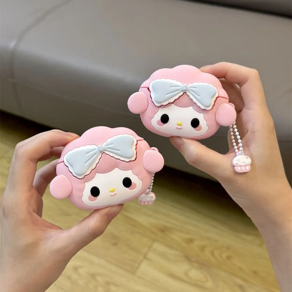 Cute Pink Melody Earphone Case | Protective Cover for AirPods