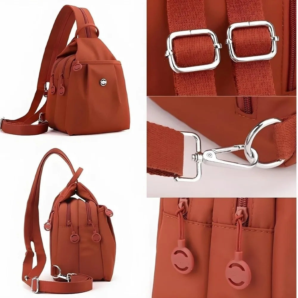 Large Capacity Waterproof Oxford Fabric Backpack for Travel & Hiking