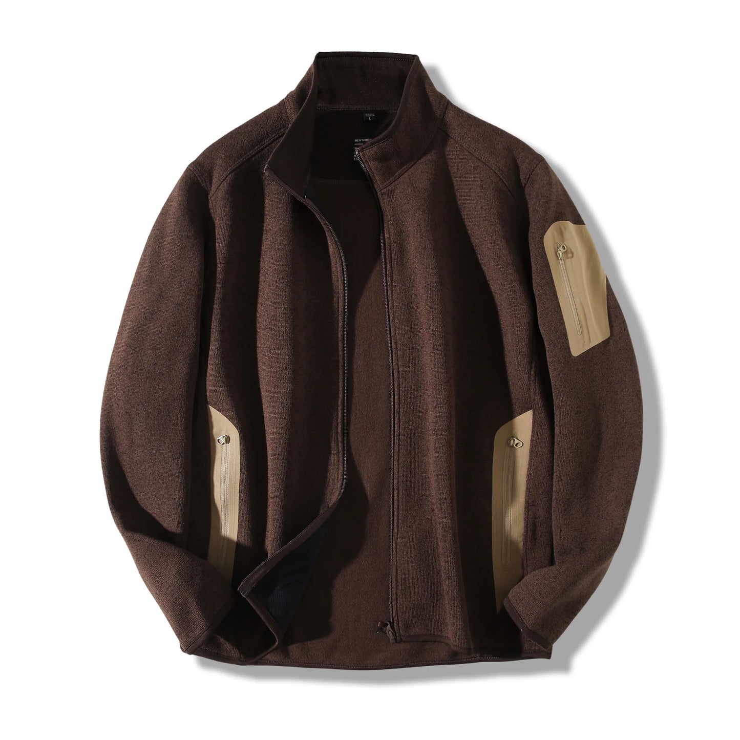 Unisex Winter Fleece Zipper Hoodie | Warm Outdoor Jacket