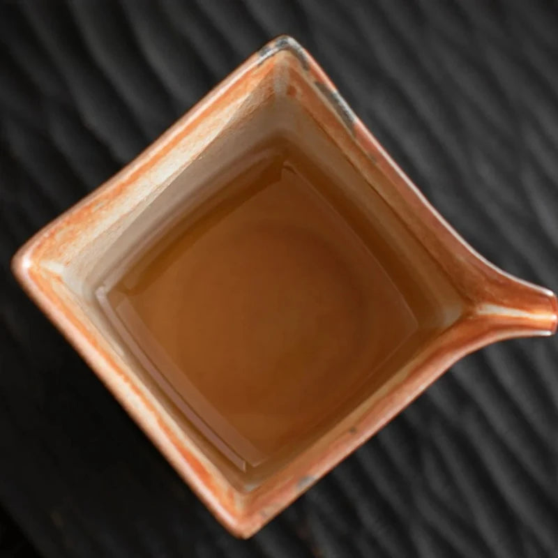 Handmade Cat Pottery Tea Pitcher | Unique Japanese Tea Accessory