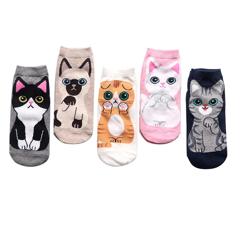 Breathable Cartoon Bear & Capybara Socks | Fun Summer Comfort