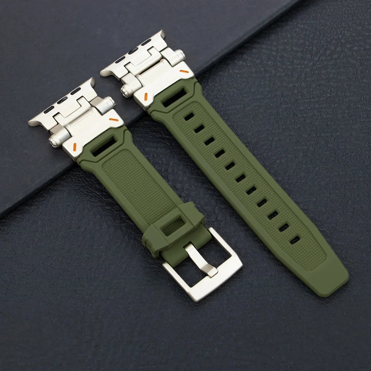 Silicone Sport Band for All iWatch Models | Luxury Sports Strap