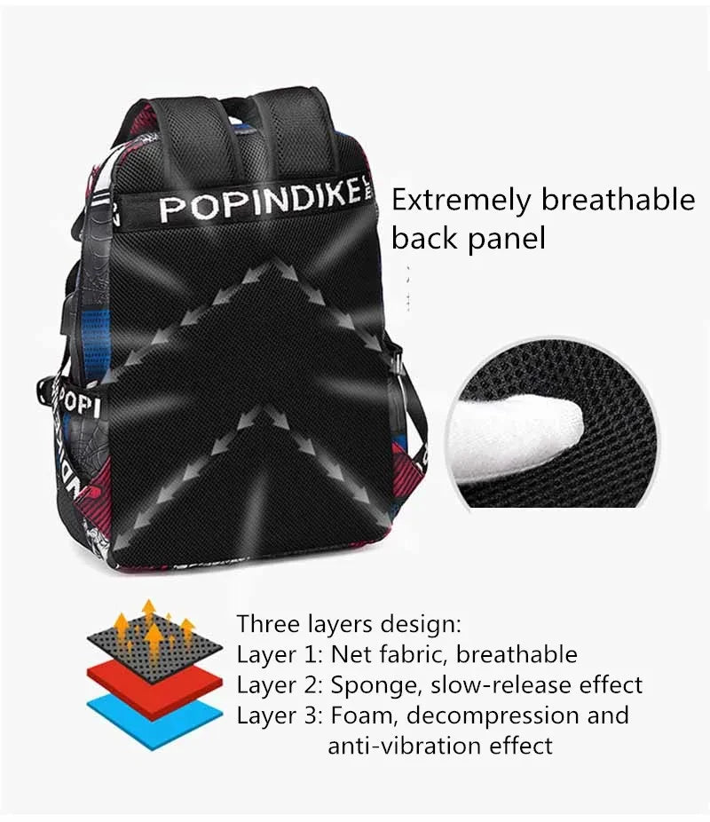 Anti-Theft Waterproof Backpack for Men & Women | Casual Travel Rucksack
