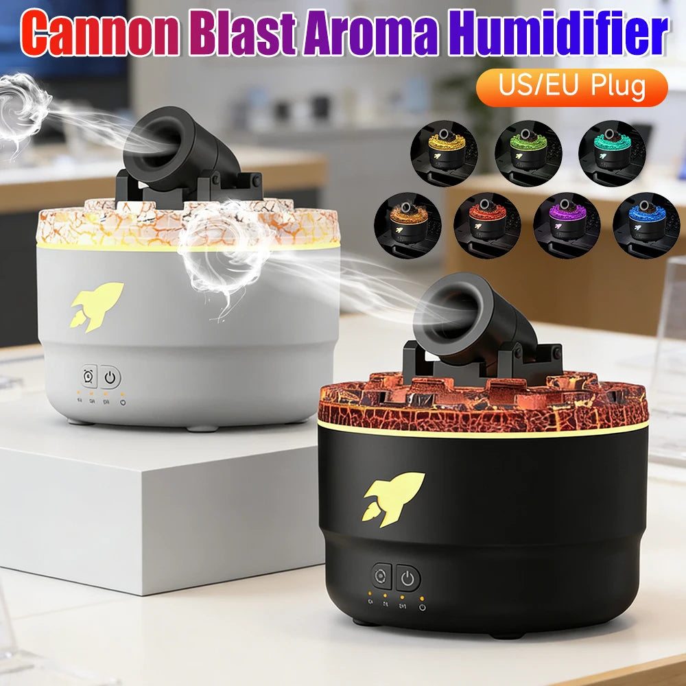 Volcanic Crack Air Humidifier & Aroma Diffuser | Relaxing Ambiance