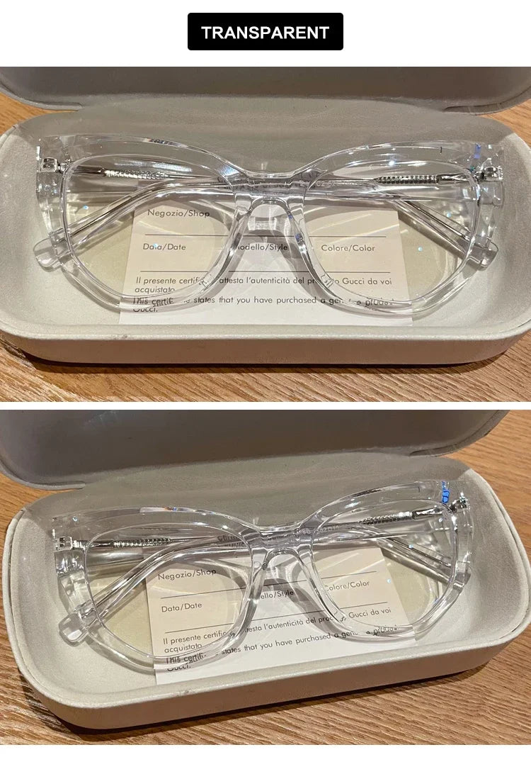 Customizable Cat Eye Anti Blue Ray Reading Glasses for Women