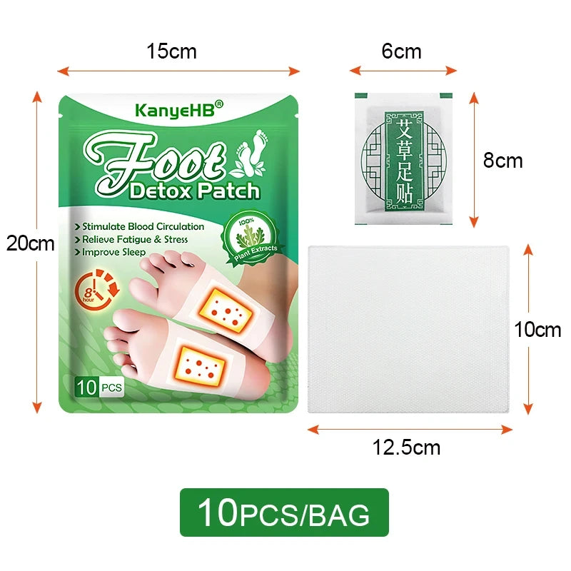 Detox Foot Patches | Natural Toxin Cleansing and Stress Relief