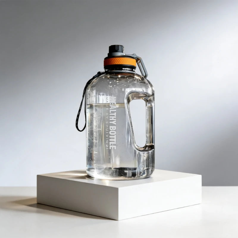 2.2L Large Capacity Gradient Sports Water Bottle for Fitness