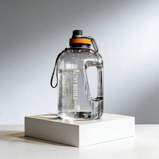 2.2L Large Capacity Gradient Sports Water Bottle for Fitness
