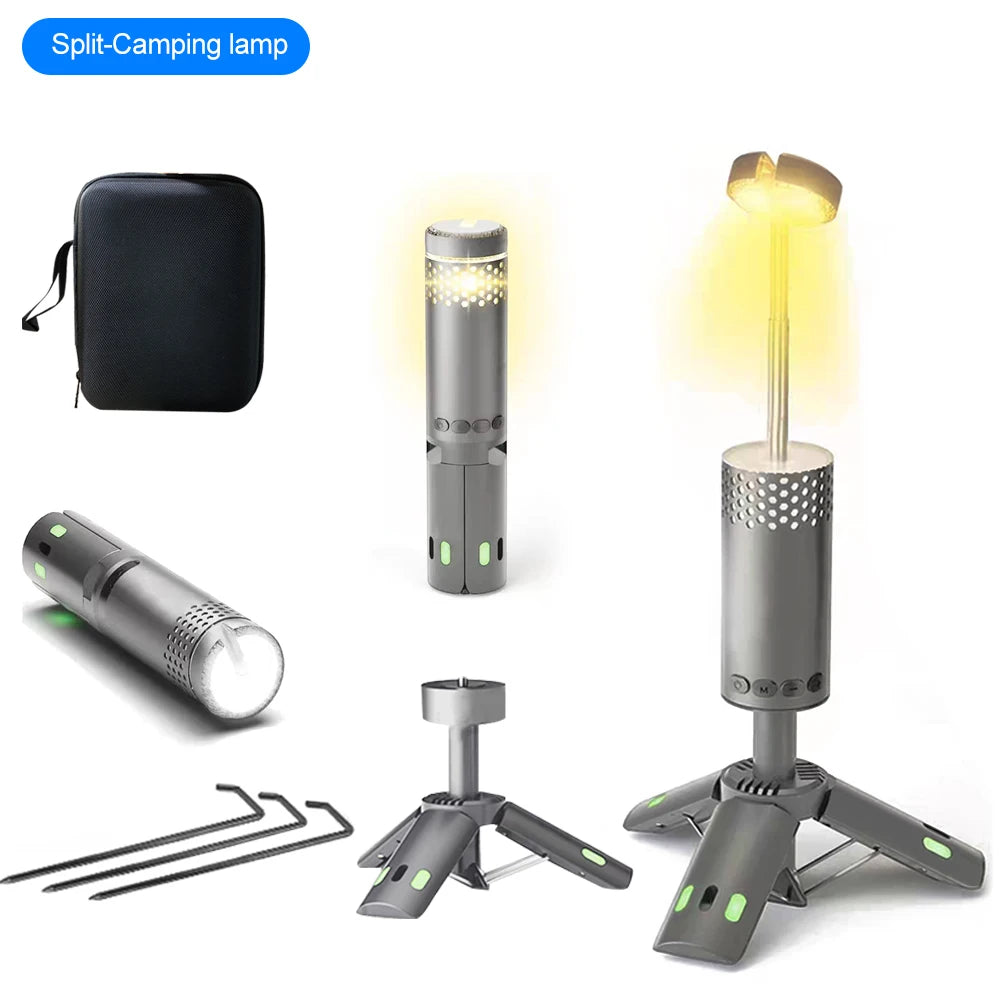 10000mAh Waterproof Camping Lantern | Rechargeable LED Lighting