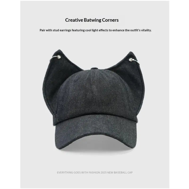 Unisex Fox Ears Baseball Cap | Trendy Hip Hop Sunshade Hat