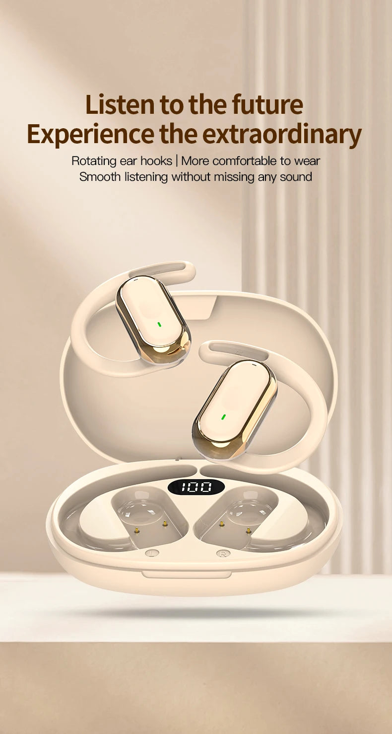 Bluetooth 5.4 Waterproof Earphones | 20Hrs Deep Bass Headphones