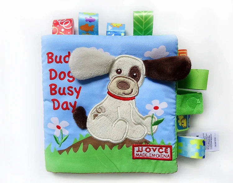 Soft Baby Cloth Animal Book | Engaging Sensory Learning Toy
