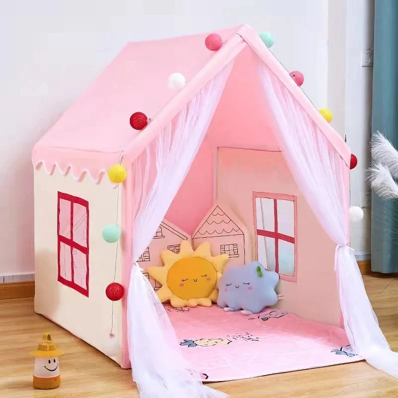 Portable Baby Play Tent | Indoor Outdoor Kids Teepee House