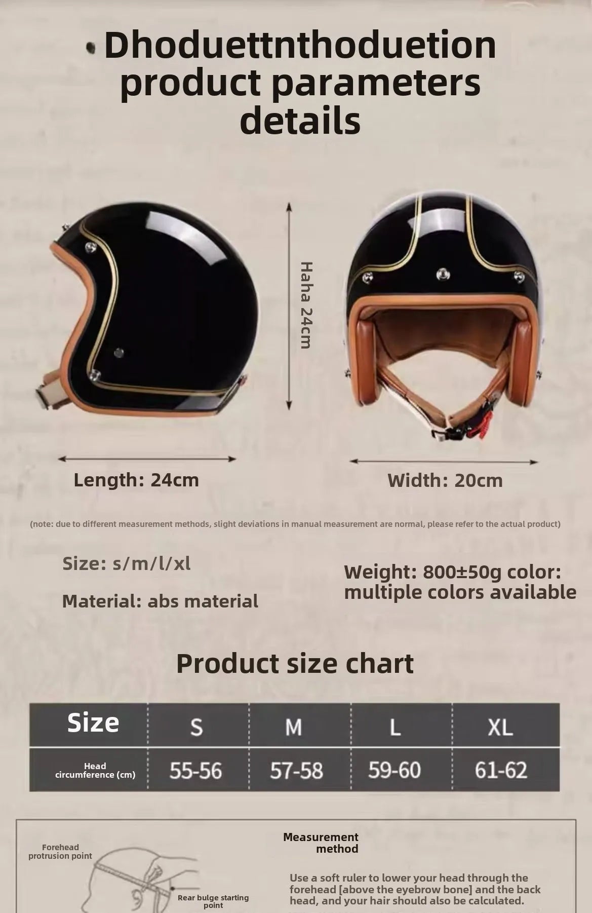 Budget 3/4 Open Face Motorcycle Helmet | DOT Certified Safety Gear