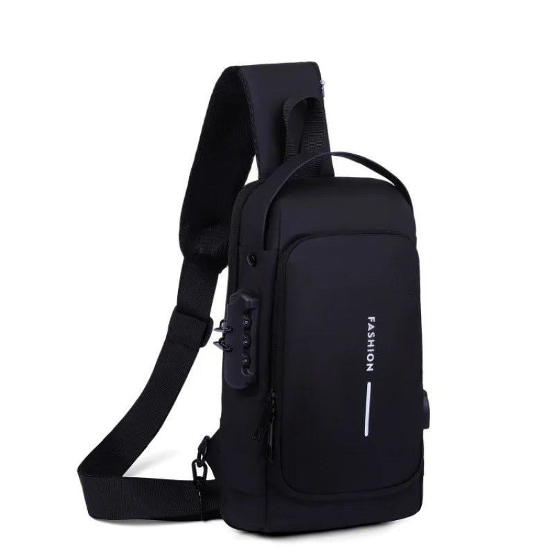 Men's Anti-Theft Chest Bag | Durable & Stylish for Adventures