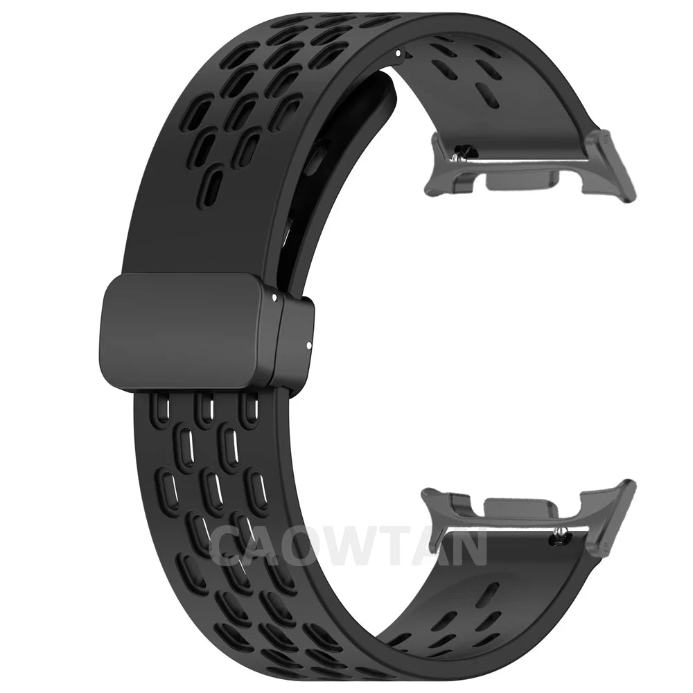 Breathable Sports Silicone Strap for Galaxy Watch | Magnetic Clasp
