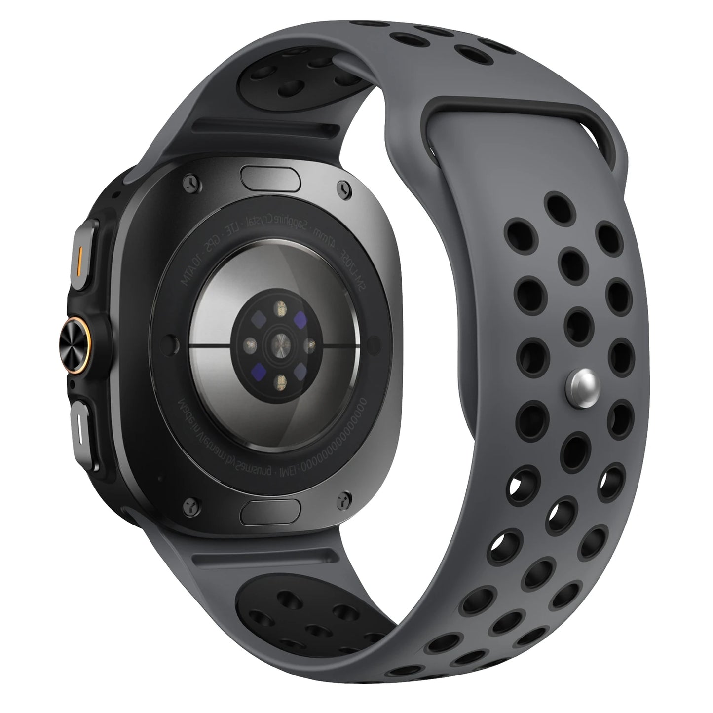 Two-Tone Silicone Watch Strap | Stylish Replacement Band