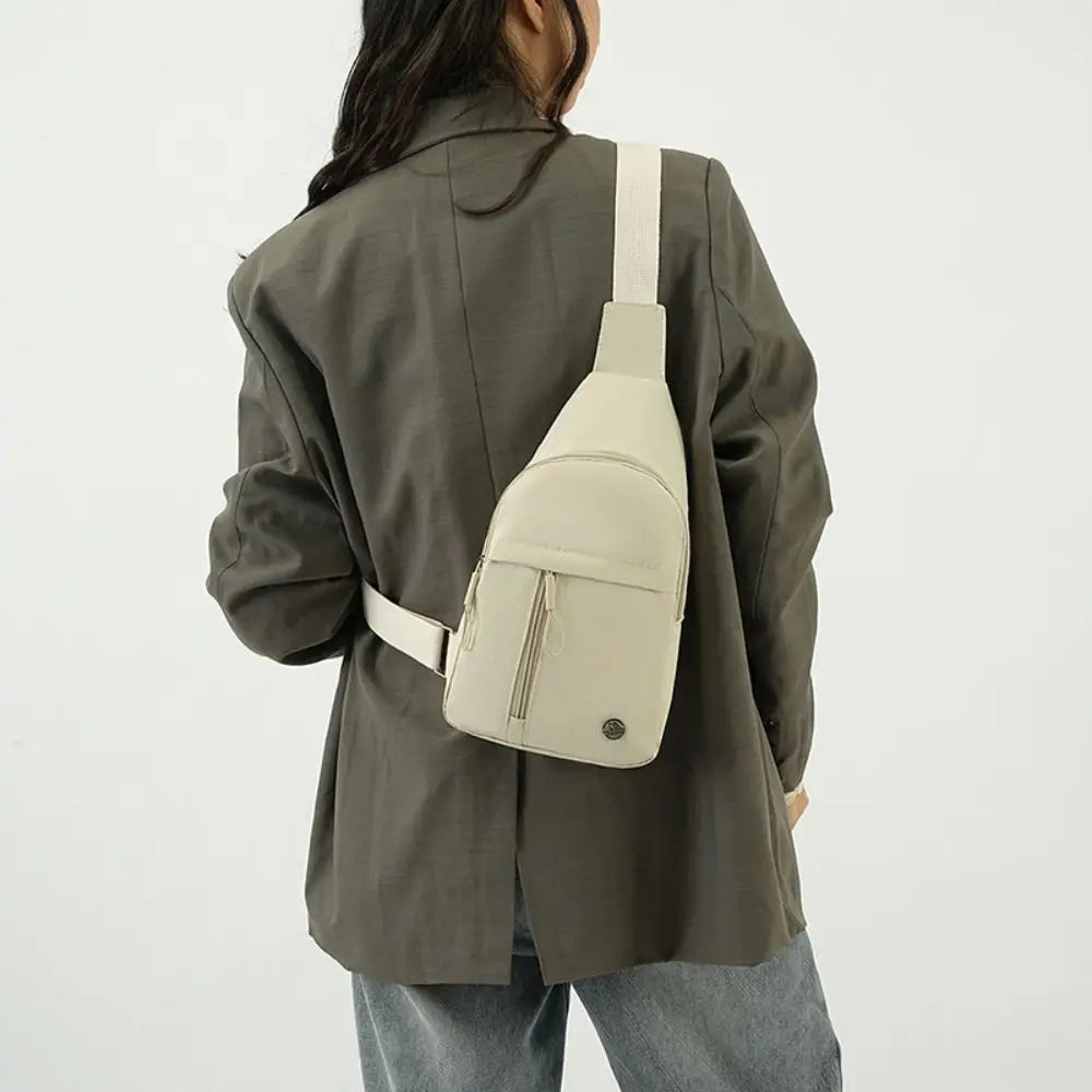 Multifunctional Women's Nylon Chest Bags | Stylish Waist Bag