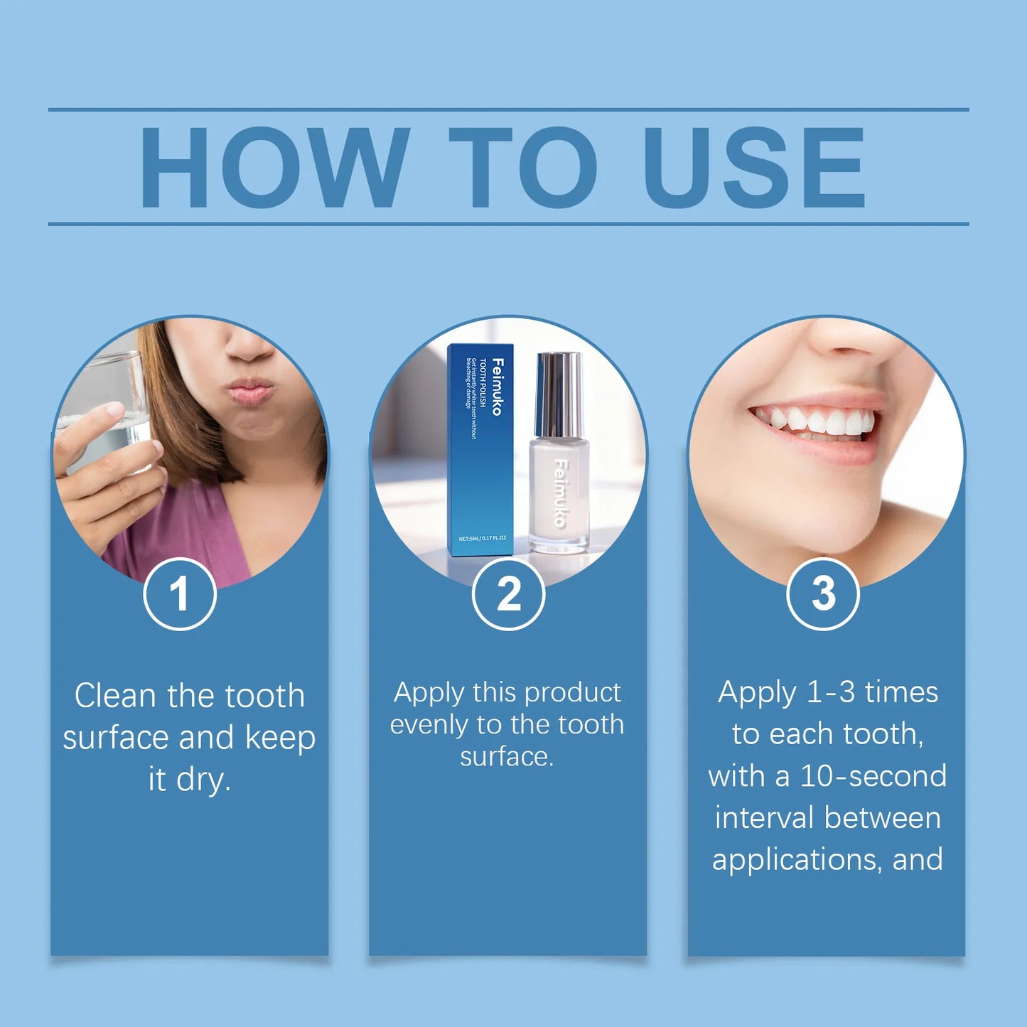 Gentle Daily Teeth Cleaner | Stain Removal & Odor Reduction