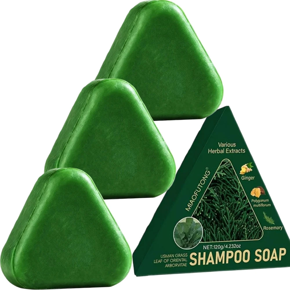 Natural Herbal Shampoo Soap | Nourishing Hair Care for All