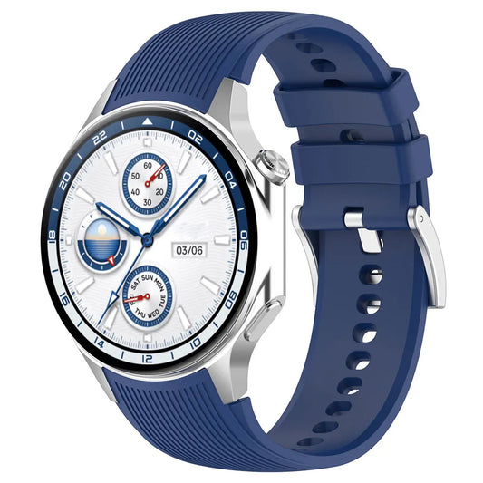 Correa de reloj de silicona sin espacios | Correa deportiva de ajuste cómodo para smartwatches