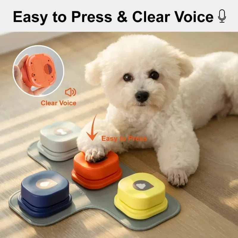 Botones interactivos para perros que hablan para el entrenamiento de comunicación de mascotas