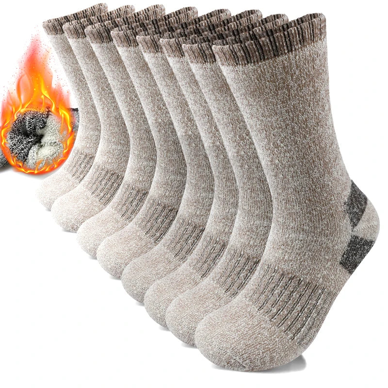Super Thick Crew Socks for Winter | Warm, Durable & Versatile