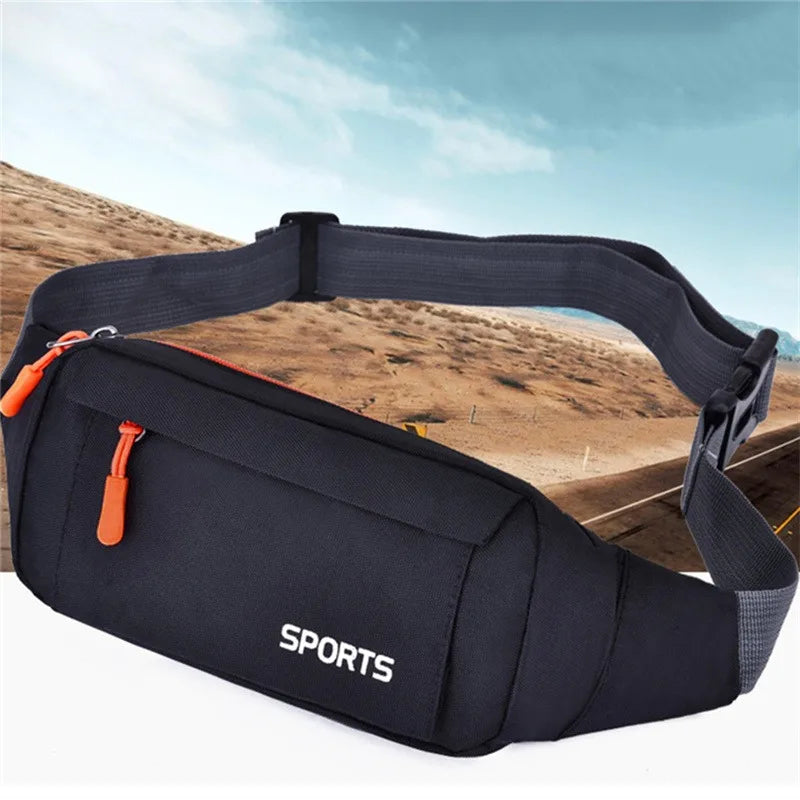 Casual Waist Bag for Men & Women | Large Phone Belt Pouch