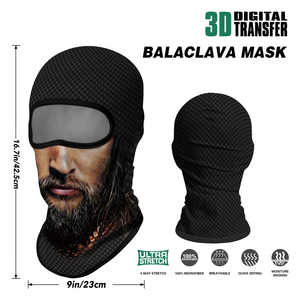 Unisex Full Face Balaclava Motorcycle Mask | Summer Sun Protection