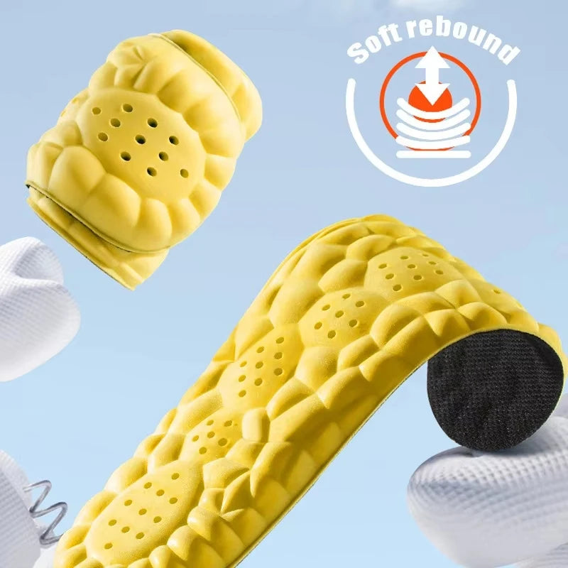 4D Cloud Technology Sports Insoles | Soft, Breathable Comfort